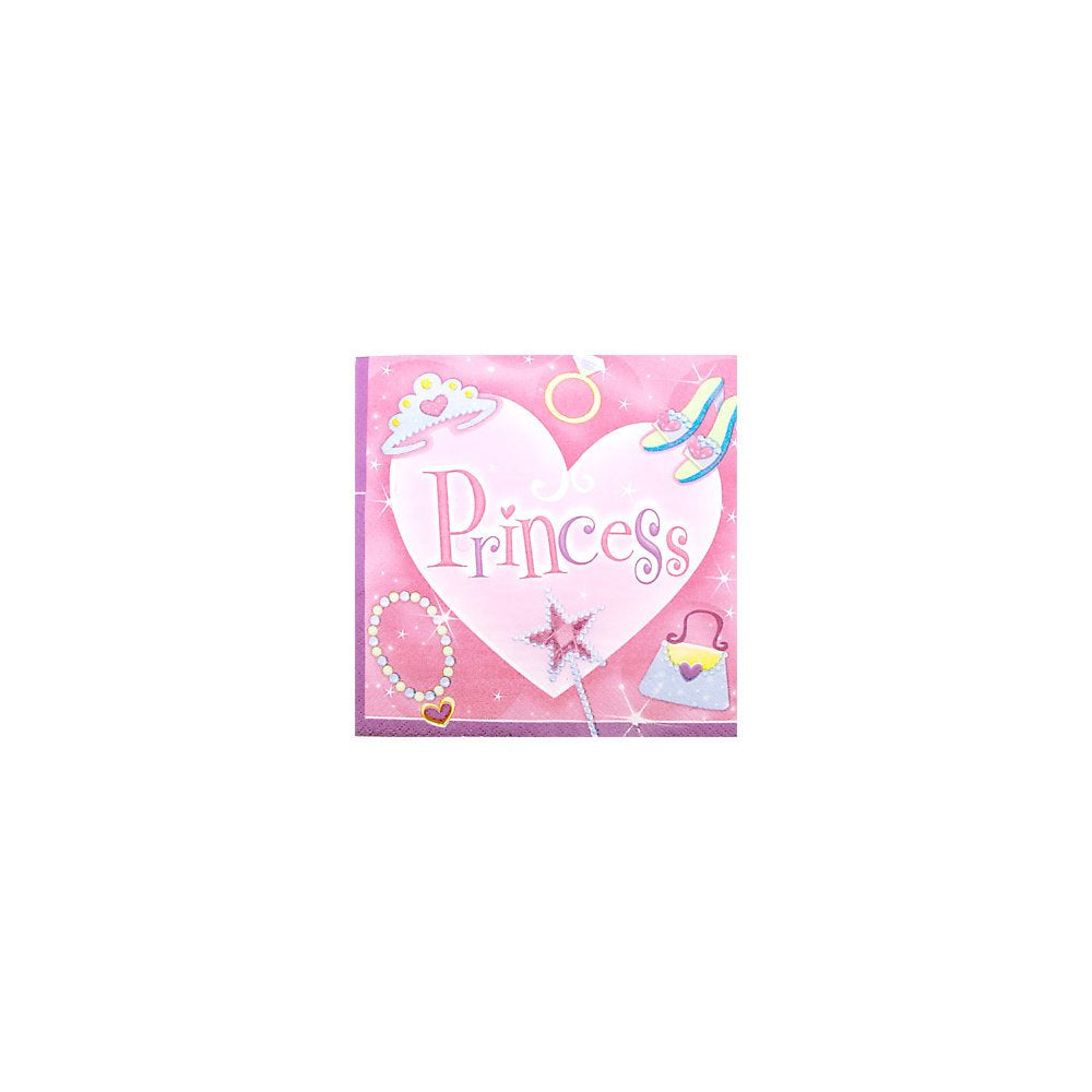 Princess party napkins (pack of 16)