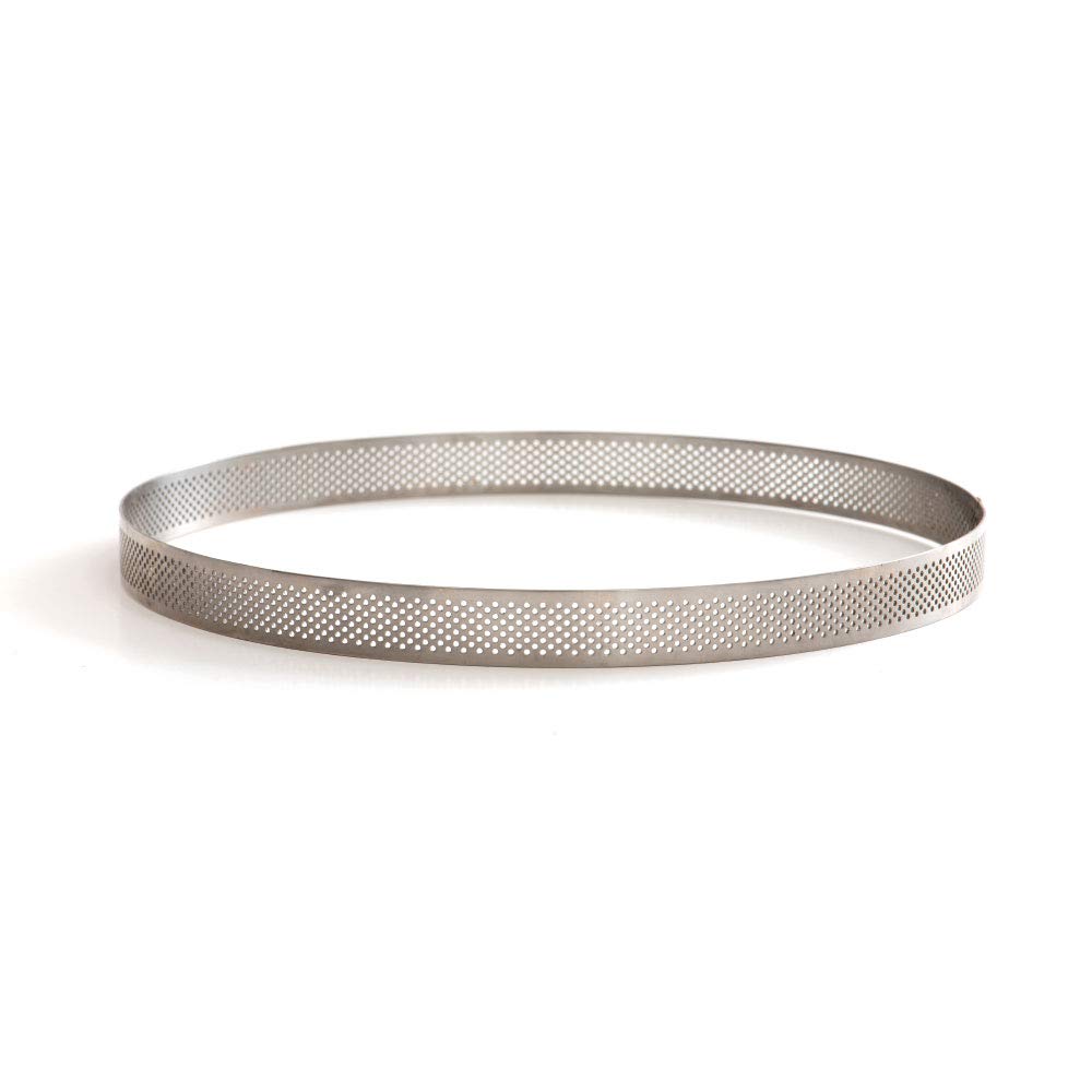 Decora Microperforated ring, Ã˜ 18 x h3,5 cm, Stainless Steel