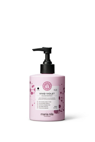 Maria Nila Color Refresh Vivid Violet, 10.1 Fl Oz / 300 ml, Purple Color Bomb, Semi-Permanent Pigments, 100% Vegan & Sulfate/Paraben free