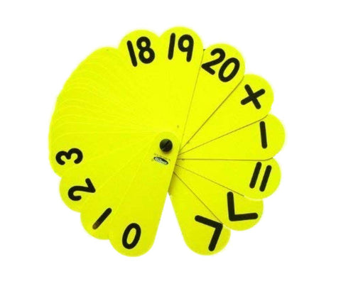 Number Fan - 0-20 - Early Years Maths Resource