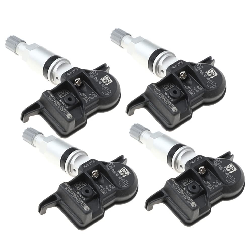 LadyCent Car Tire Pressure Sensor TPMS for Toyota Avalon Camry 4Runner Corolla, 4 Pcs Tire Pressure Sensor 42607-02090 42607-02070