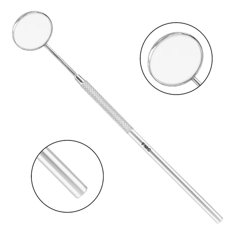 Generic 6 Pcs Dental Professional Picks for Teeth Cleaning Kit Plaque Remover for Teeth, Hygiene Set, Dental Mirror, Scraper Oral Care Kit To Remove Tartar, Silver