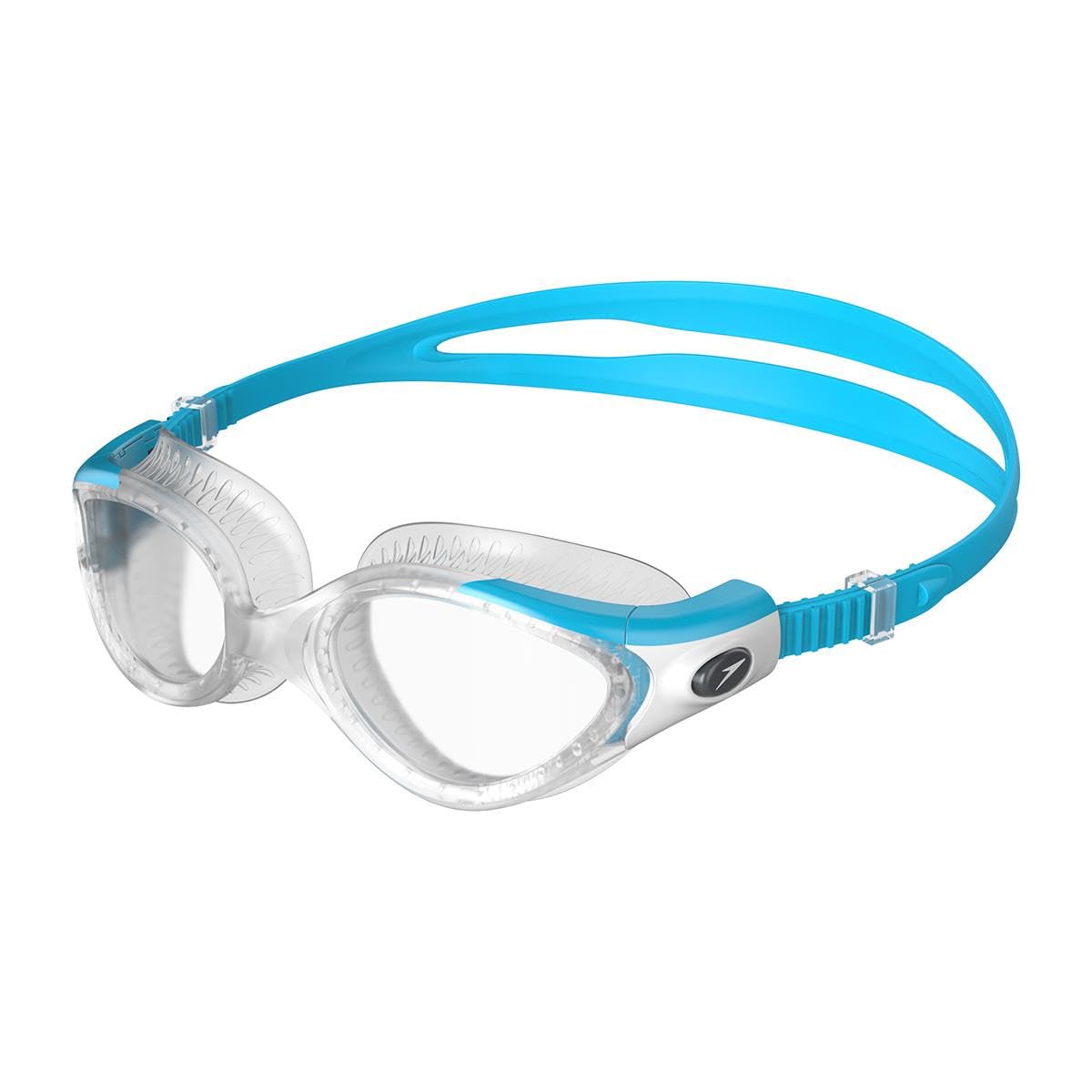Speedo Women's Futura Biofuse Flexiseal Swimming Goggles, Turquoise/Clear, One Size