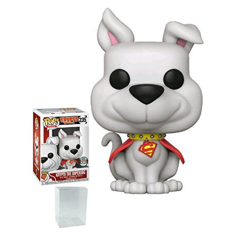 Funko Pop! DC Heroes: Specialty Series - Krypto The Superdog Vinyl Figure (Includes Compatible Pop Box Protector Case)