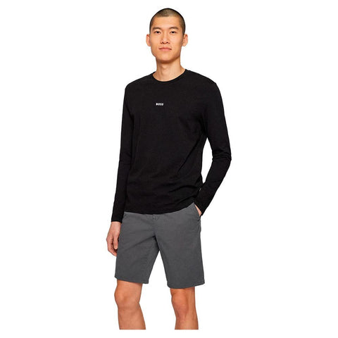 BOSS Men's TChark T-Shirt, Black1, L