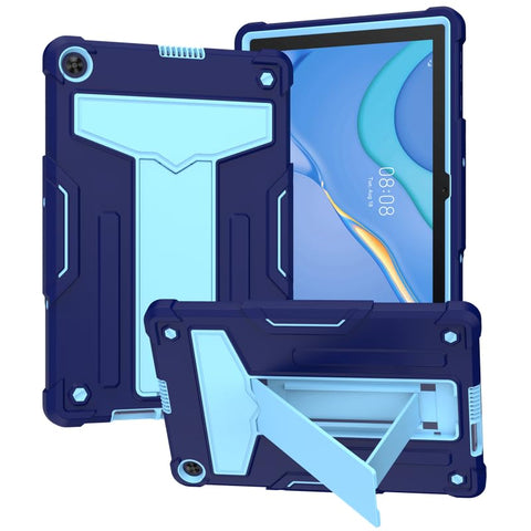 Case for Huawei MatePad T10 T10s 10.1 Inch 2020 Tablet Case, Built-in Kickstand, Heavy Duty 3 Layer Shockproof, Full Protective Case Cover, Navy Blue
