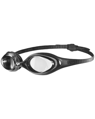 arena Spider Unisex Adult Swimming Goggles, Standard Pool Goggles with Anti-Fog Lenses and UV Protection, Self-Adjusting Nose Bridge, Hypoallergenic Silicone Seals