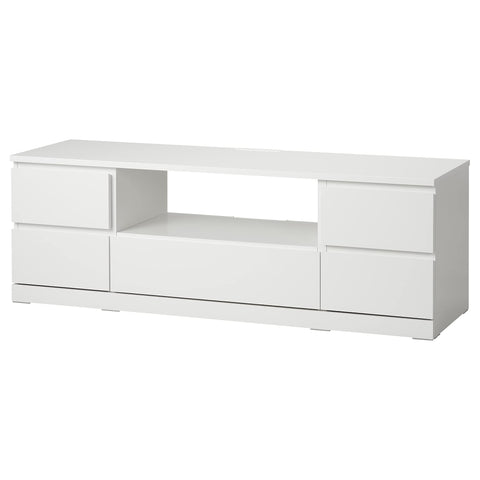IKEA MALM TV Bench, 160x48 cm, White