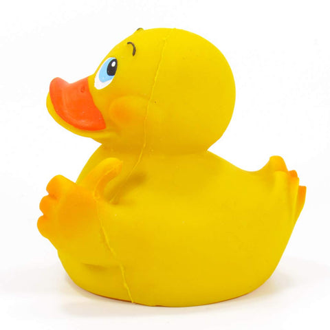 OK Thumbs Up Rubber Duck Bath Toy | All Natural, Organic, Eco Friendly, Squeaker | Imported from Barcelona, Spain
