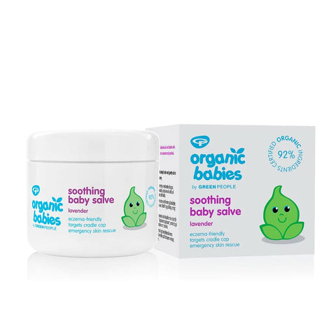 Green People Company 100 ml (Pack of 1) Organic Baby Salve Lavender