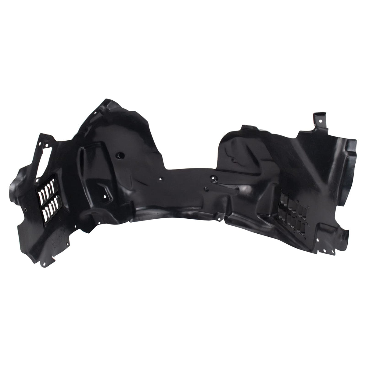 TRQ Front Right Inner Fender Liner Black Passenger Side Compatible with 2016-2020 Ford Mustang FO1249183