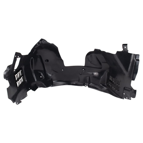 TRQ Front Right Inner Fender Liner Black Passenger Side Compatible with 2016-2020 Ford Mustang FO1249183