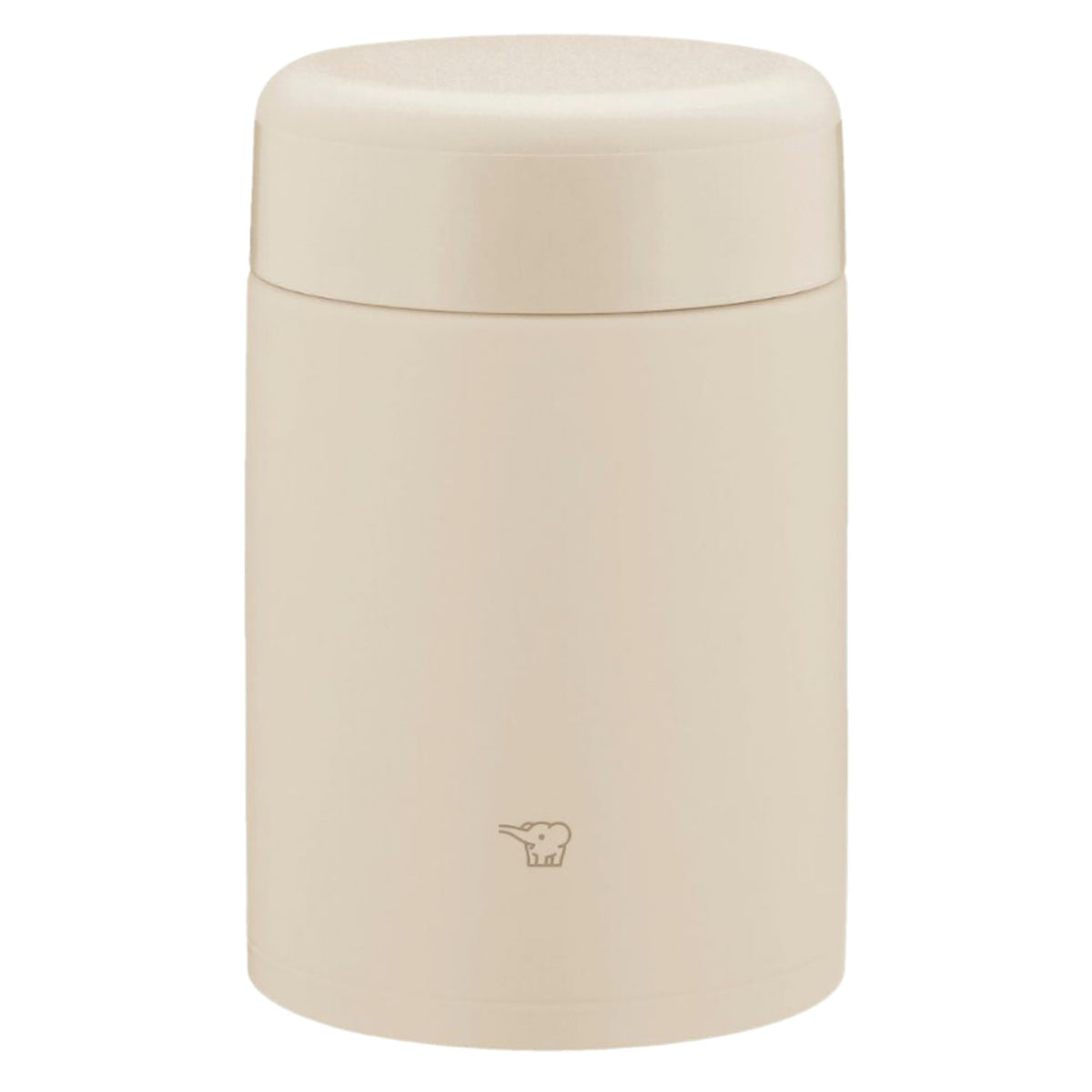 Zojirushi SW-KA52-CM Stainless Steel Insulated Soup Jar, Lunch Jar, Seamless 18.3 fl oz (520 ml), Beige, Integrated Lid and Seal, Easy to Clean, 3 Pieces Only