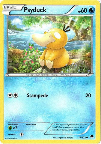 Pokemon - Psyduck (16/122) - XY Breakpoint