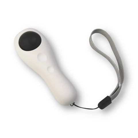 Belffy Premium Quality Cat & Dog Training Clicker with a Wrist Strap. Lightweight Unique Design, Effective Pet Training Tool for Cats or Puppies (White)