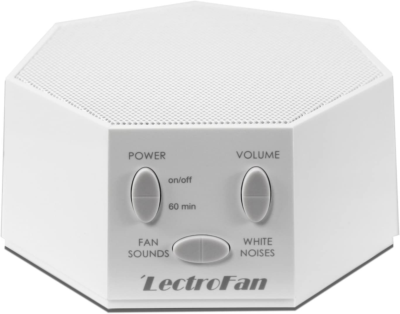 LectroFan High Fidelity White Noise Machine with 20 Unique Non-Looping Fan and White Noise Sounds and Sleep Timer