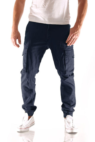 Jack & Jones Men's Jjipaul Jjflake Akm 542 Navy Blazer Noos Pants, Navy Blazer, 34W 32L UK