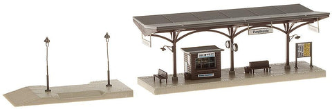 Faller 120189 Sm Platform Covered HO Scale Building Kit