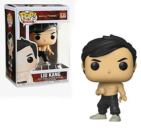 Pop Games: Mortal Kombat Liu Kang #535 Pop Action Figure (Bundled with Ecotek Protector to Protect Display Box)
