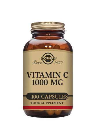Solgar Vitamin C 1000mg - Healthy Immune System - Helps Fight Free Radicals - Vegan - Pack of 100 Capsules