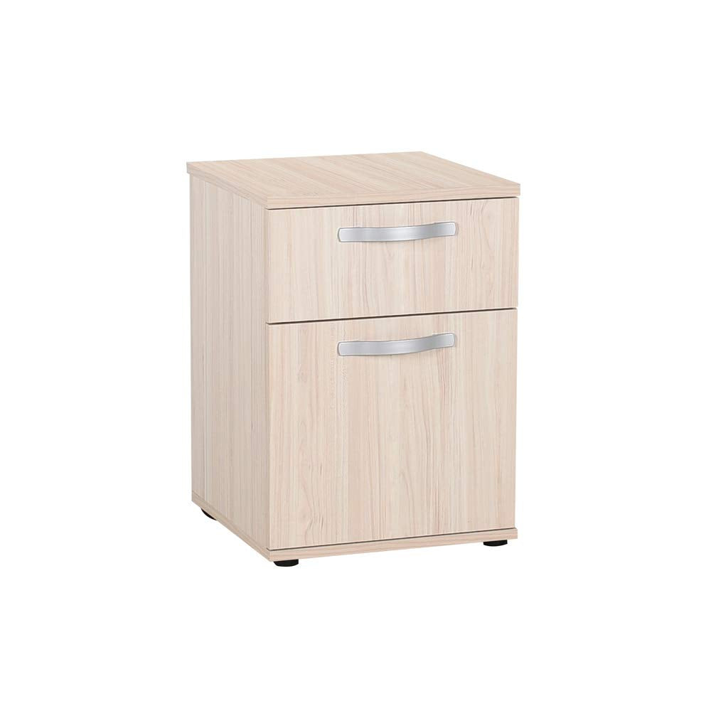 Adore Bedside Table with 1 Drawer and 1 Shelf with Door