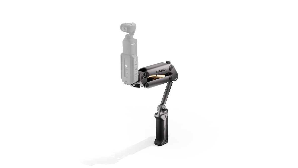 Tilta Hydra Alien Mini Handheld Kit - Titanium Gray | Compatible with DJI Pocket 3, and Other Action cams/Smartphones | Hydraulic Damping | Adjustable Arm
