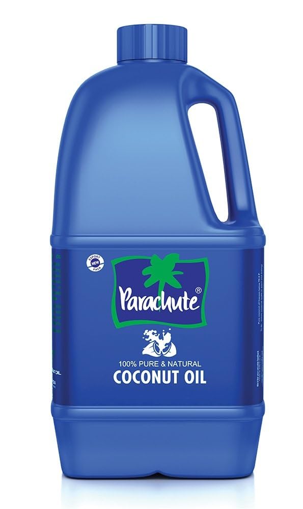 Parachute 100% Pure and Natural Coconut Oil | No Harsh Chemicals & Added Preservatives | 1000 ml