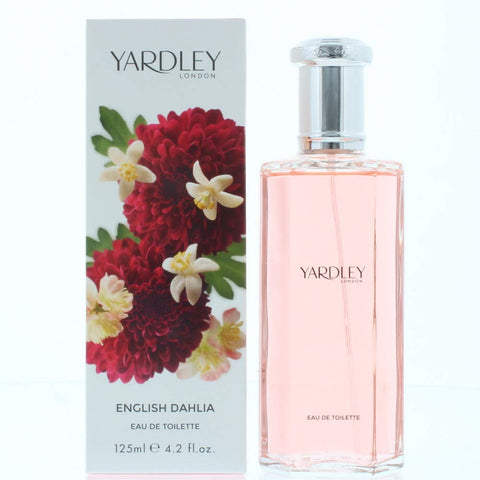 Yardley English Dahlia of London Eau de Toilette Spray, clear, 4.2 Oz
