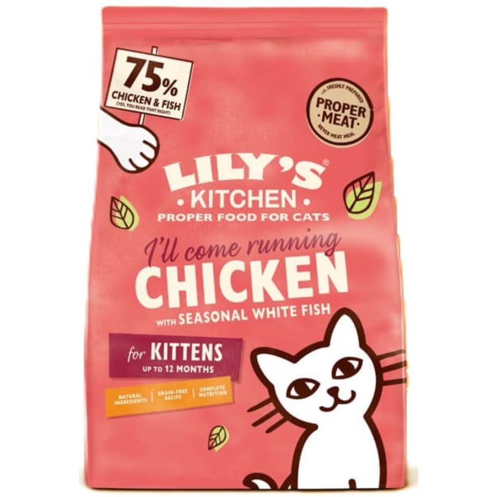 Lily's Kitchen Chicken Food for Kittens 800 g