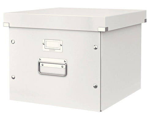 Leitz Suspension File Box, A4, Click and Store Range 60464001 - White