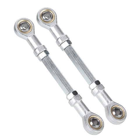Go Kart Steering, 2pcs 150mm -170mm 8mm Steering Tie Rod Kit Ball Joint for 49cc Electric Mini ATV Go Kart Automotive Replacement