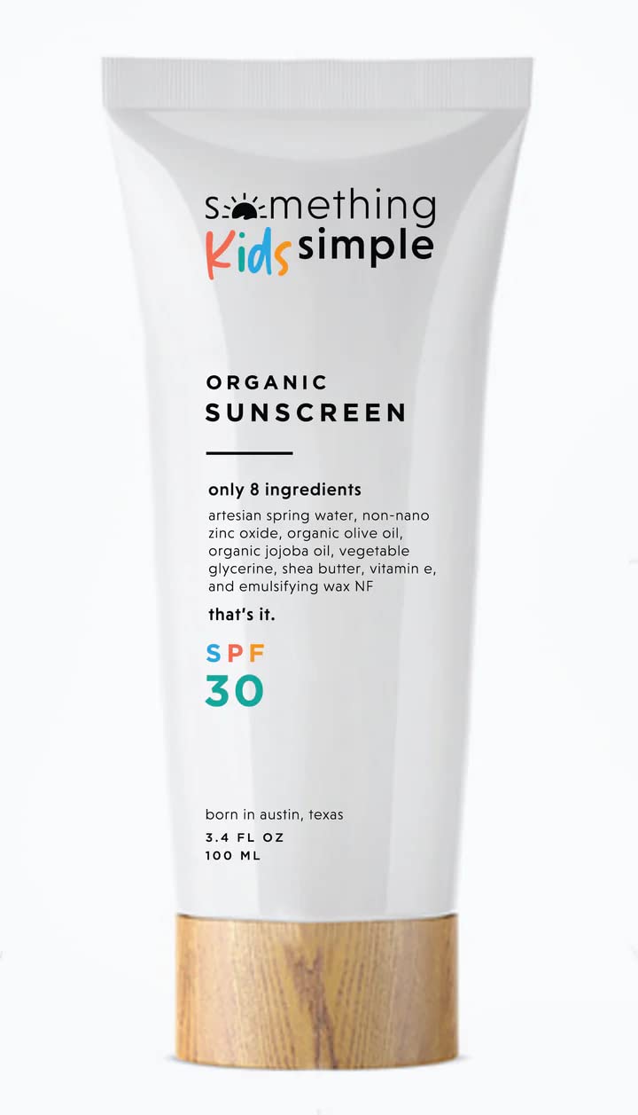 Something Simple Kids SPF 30 Organic Reef Safe Sunscreen