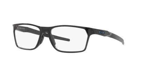 Oakley Men's Ox8032 Hex Jector Rectangular Prescription Eyewear Frames, Black Ink/Demo Lens, 55 mm