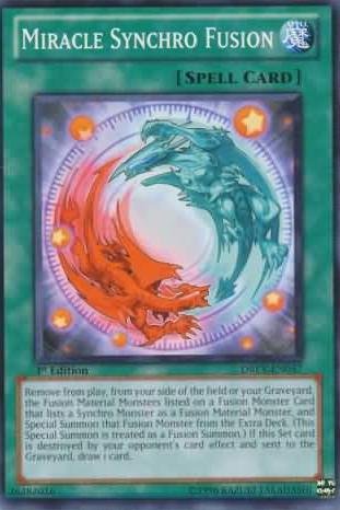 Yu-Gi-Oh! - Miracle Synchro Fusion (DREV-EN057) - Duelist Revolution - Unlimited Edition - Common