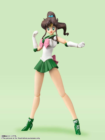 TAMASHII NATIONS - Pretty Guardian Sailor Moon - Sailor Jupiter -Animation Color Edition-, Bandai Spirits S.H.Figuarts Action Figure