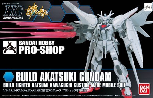 Bandai HG 1/144 scale model kit BUILD AKATSUKI GUNDAM PRO shop limited model