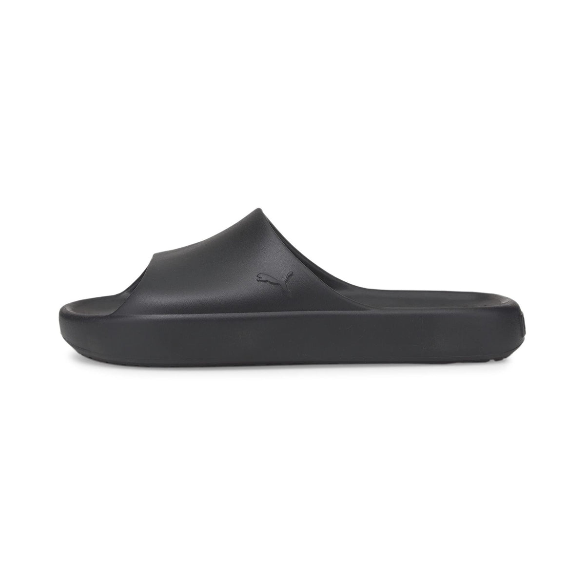 PUMA Mens Shibui Cat Slide Sandal, PUMA Mens Black-PUMA Mens Black, 12