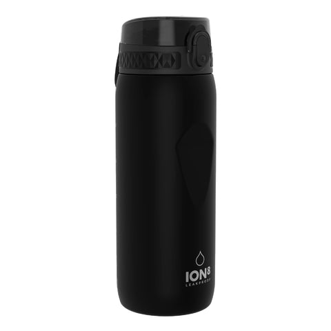 Ion8 Tour Leak Proof BPA Free Cycling Water Bottle, 750ml (24 oz), Solid Carbon