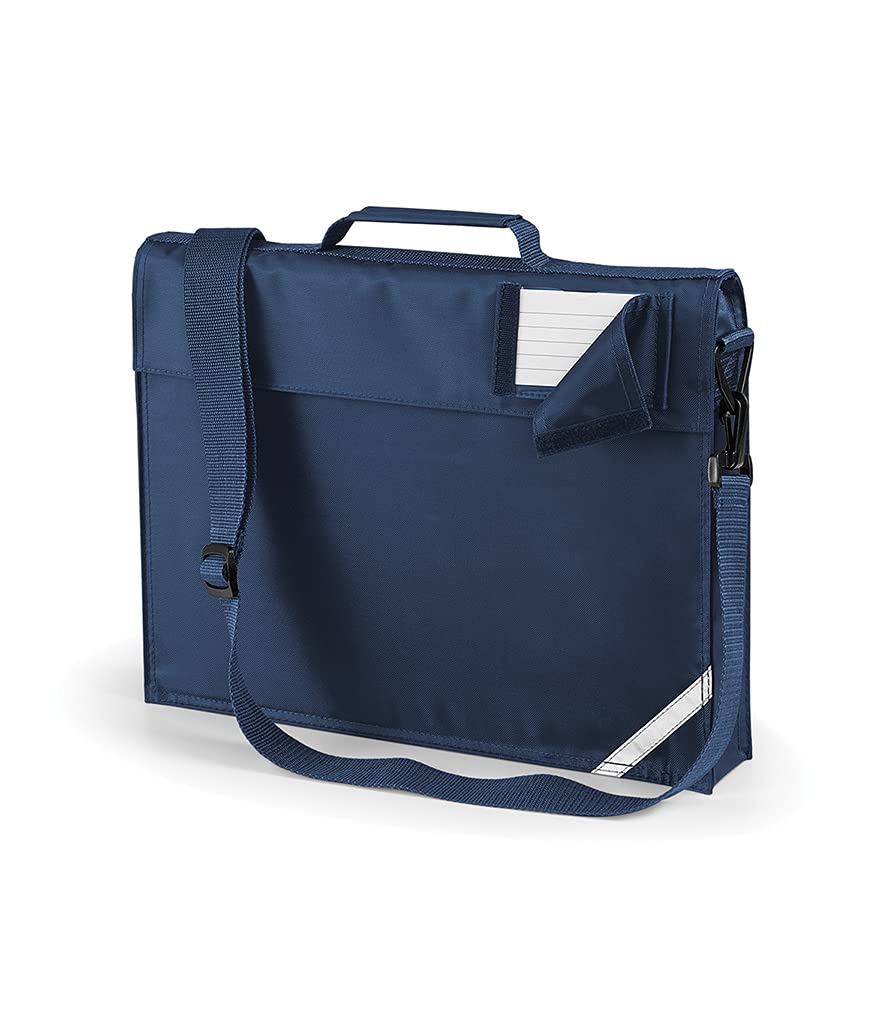 JUNIOR BOOK BAG SCHOOL BAG WITH STRAP - 5 COLOURS (FRENCH NAVY)