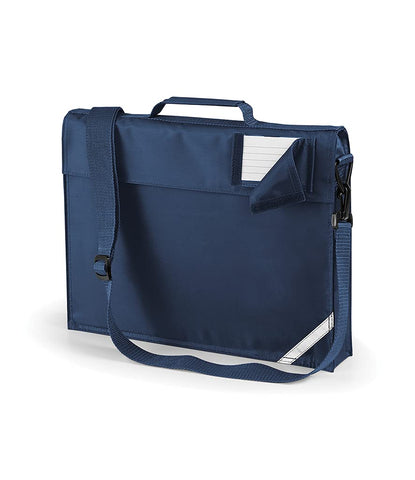 JUNIOR BOOK BAG SCHOOL BAG WITH STRAP - 5 COLOURS (FRENCH NAVY)