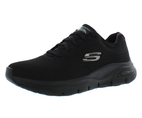 Skechers Women's Arch FIT Sneaker, Black Mesh Trim, 8