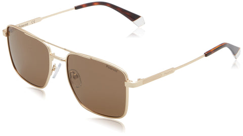 Polaroid PLD 4134/S/X AOZ MATTE GOLD 57/17/145 MAN Sunglasses