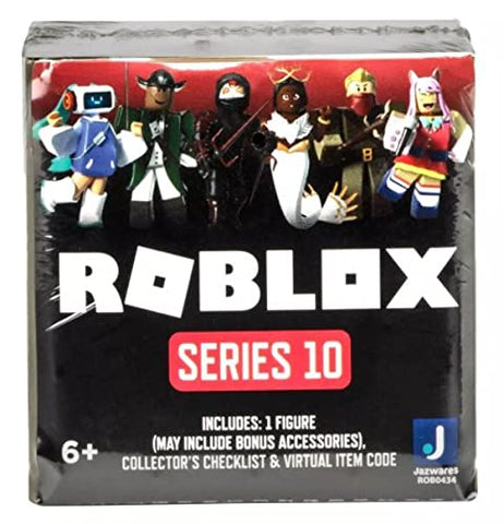 Roblox Action Collection - Series 10 Mystery (Military Green Assortment) (Includes Exclusive Virtual Item) (1 Mystery Figure)