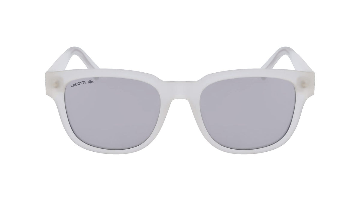 Lacoste Men's Sunglasses L982S - Matte Crystal with Solid Grey Lens