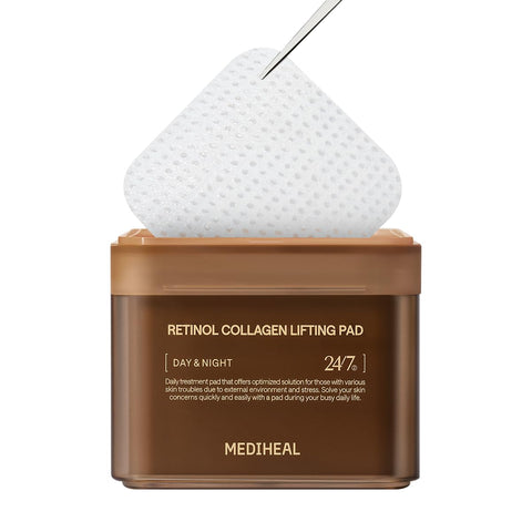mediheal retinol collagen lifting pad 100ea