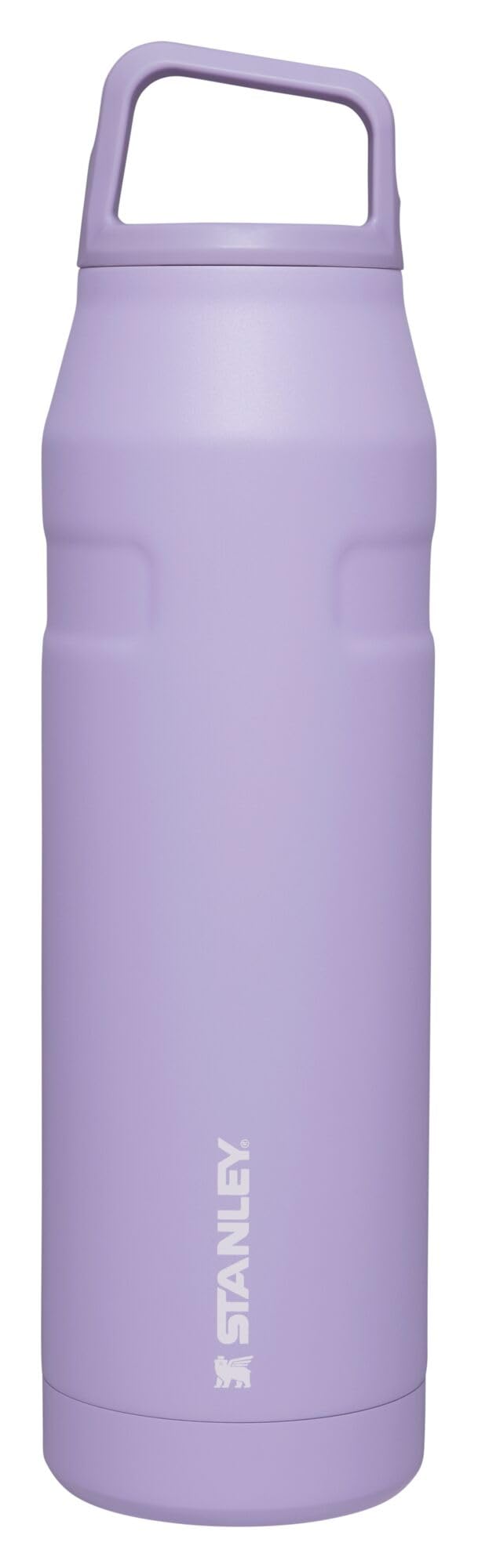 Stanley IceFlow Cap and Carry Water Bottle 36 oz | Wide Mouth Twist Lid | Lightweight and Leakproof for Travel and Sports | Insulated Stainless Steel | BPA-Free | Lavender