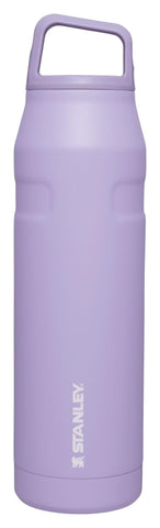 Stanley IceFlow Cap and Carry Water Bottle 36 oz | Wide Mouth Twist Lid | Lightweight and Leakproof for Travel and Sports | Insulated Stainless Steel | BPA-Free | Lavender