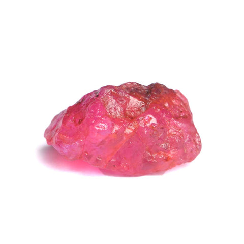 GEMHUB Loose Gemstones For Jewelry Making Rough Red Ruby Gemstone 12.50 Carats Natural Raw Rough Certified Red Ruby Stones