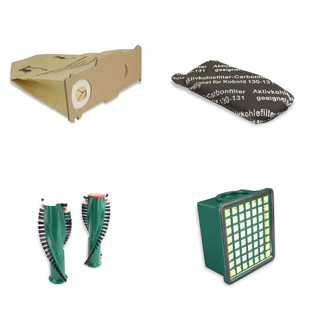 30 Vacuum Cleaner Bags Filter Set for Vorwerk Kobold VK 130 / VK 131
