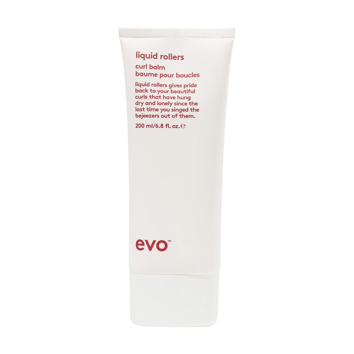 evo Liquid Rollers Curl Balm - Hair Styling Balm - Enhances Natural Curls, Protects Frizz & Improves Overall Condition - 200ml / 6.8fl.oz